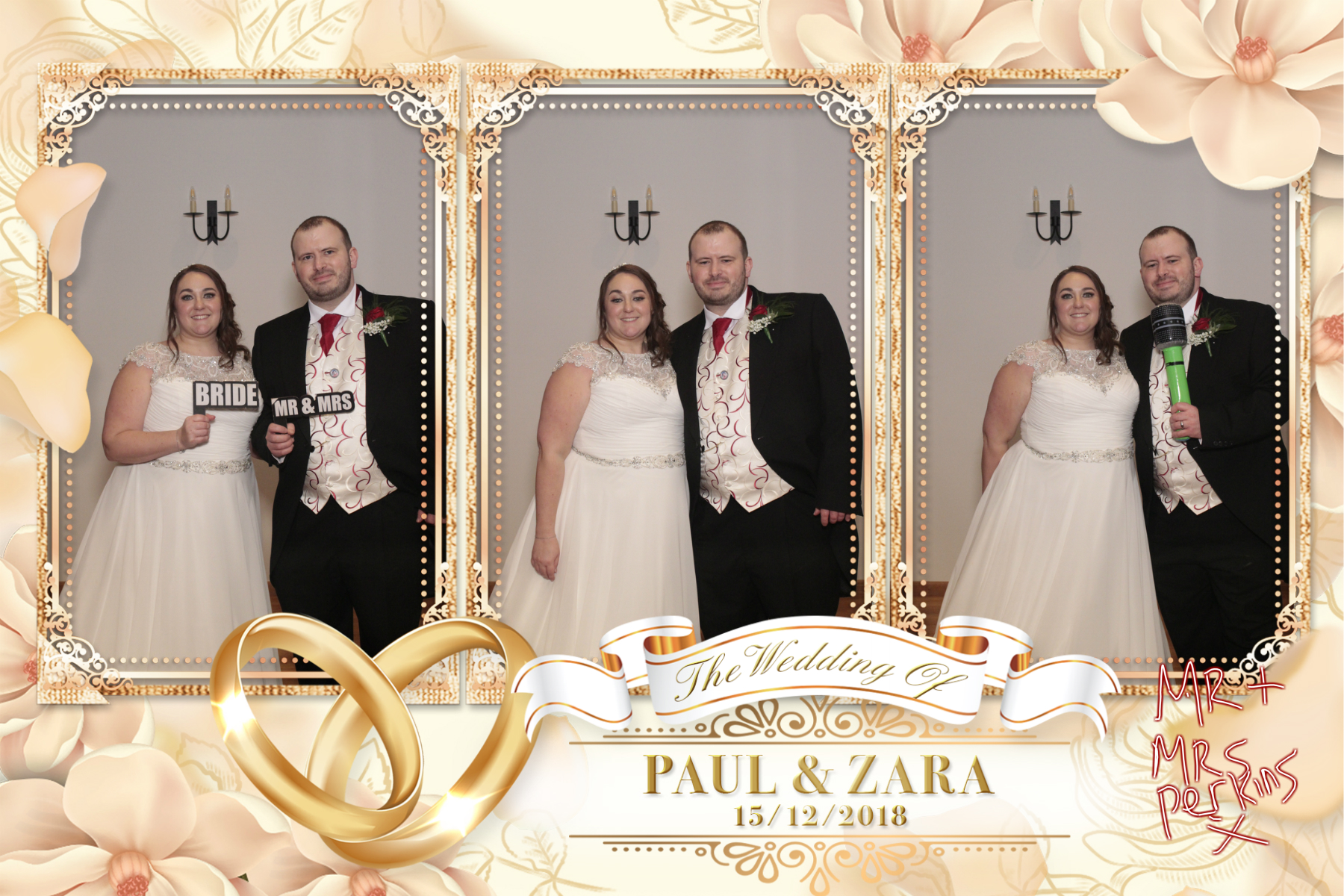 Paul & Zara's Wedding | View more photos from the event at gallery.myphotoboothexperience.co.uk/u/MyPhotoBoothExperienceLtd/Paul-Zaras-Wedding
